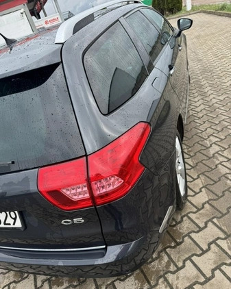 Citroen C5 cena 23800 przebieg: 263760, rok produkcji 2009 z Krzywiń małe 211